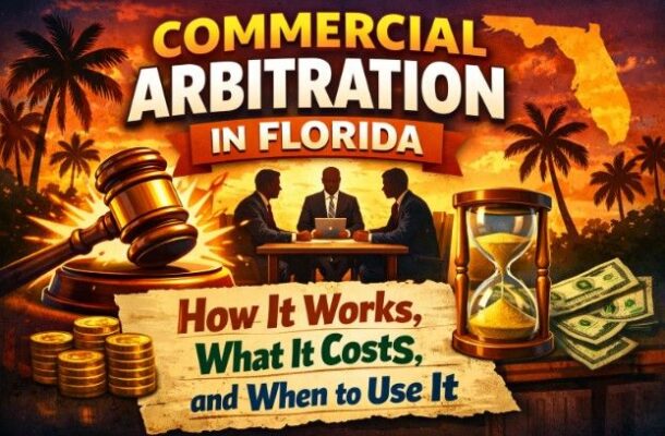Commercial Arbitration in Florida: How It Works, What It Costs, and When to Use It 