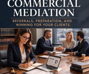 Attorney’s Guide to Commercial Mediation: Referrals, Preparation, and Winning for Your Clients 