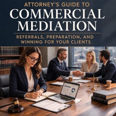 Attorney’s Guide to Commercial Mediation: Referrals, Preparation, and Winning for Your Clients 