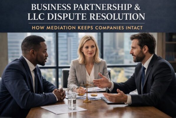 Business Partnership & LLC Dispute Resolution: How Mediation Keeps Companies Intact