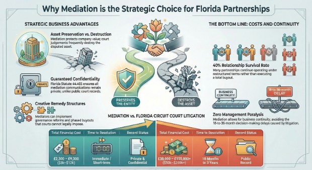 Why Mediation Is the Preferred Method for Partnership Disputes