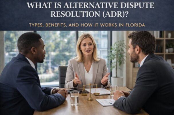 What Is Alternative Dispute Resolution (ADR)? Types, Benefits, and How It Works in Florida